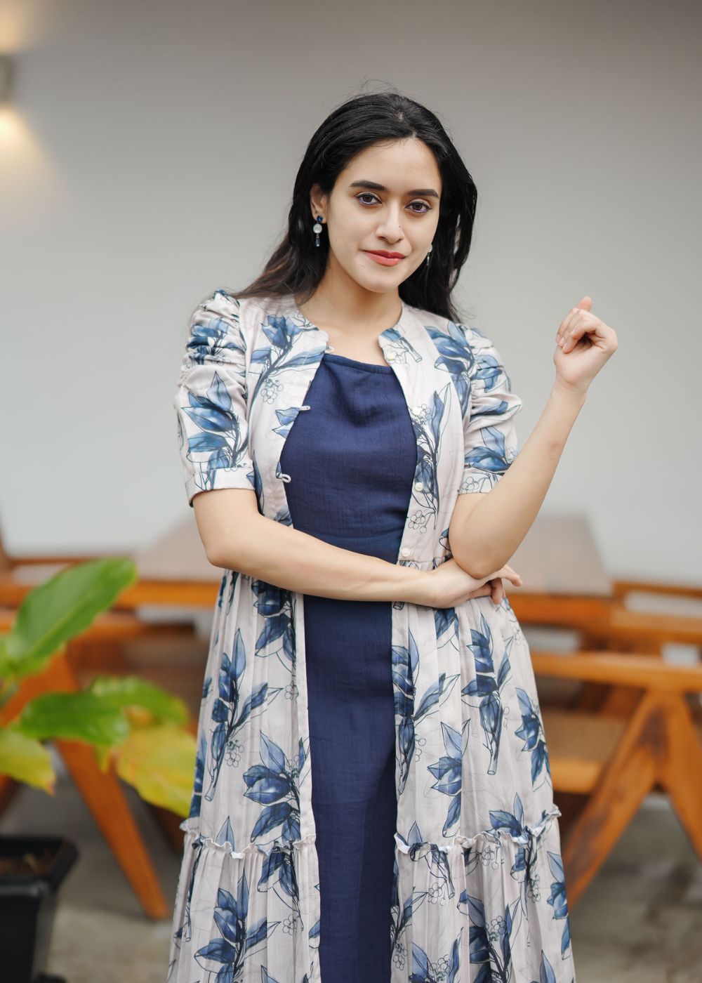 Blue Linen Serenity